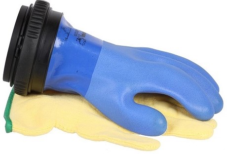 Scubapro Blue Dry Glove With Liner Xl bij sublub