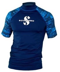 Scubapro Rashguard Aegean Man UPF50 Short Sleeve