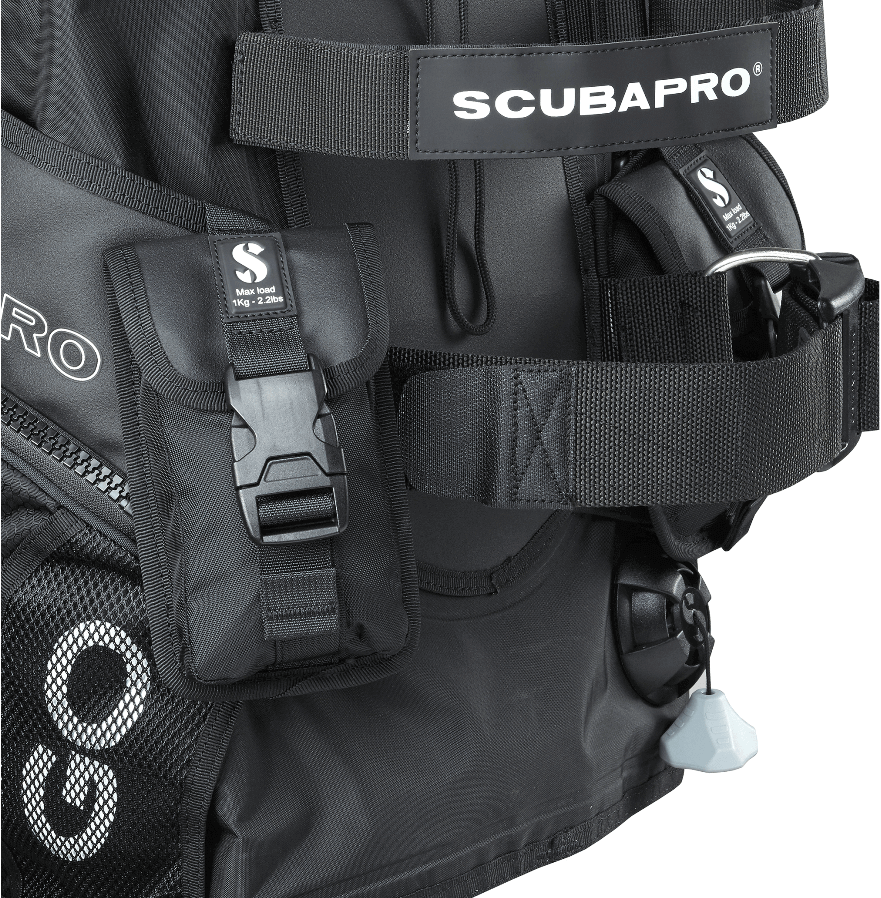 Scubapro Trim Weight Pocket Kit bij sublub