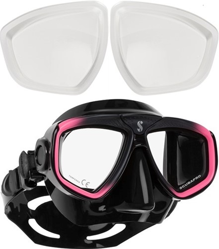 Scubapro Zoom Mask With Minus or Plus Lenses
