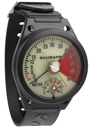 Scubapro Analoge Dieptemeter 60m & Temperatuurmeter