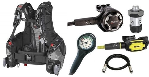 Mares Set Rock Pro Dual