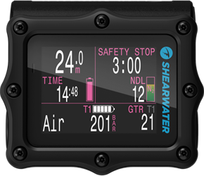 Shearwater Perdix 2 Black Duikcomputer