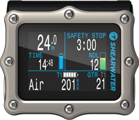 Shearwater Perdix 2 Silver Duikcomputer