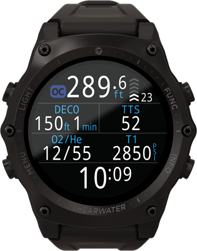 Shearwater Teric Black Duikcomputer