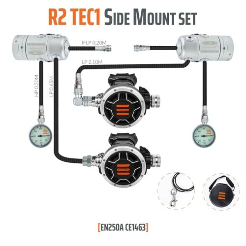 Tecline R2 / Tec1 Sidemount Automatenset