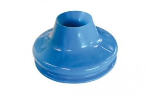 Silicone Nekseal Voor Quick Neck Systeem Blauw Maat M/L