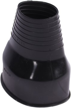 Silicone Polsseal Conisch Zwart