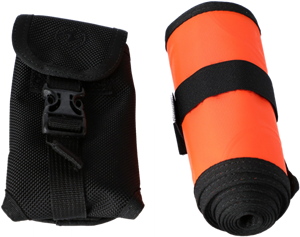 Aqualung Oranje SMB + Opberghoes