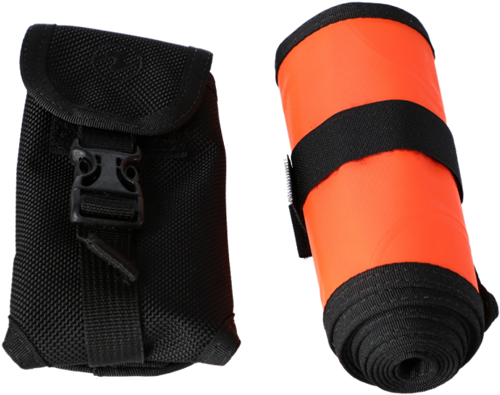 Aqualung Oranje SMB + Opberghoes