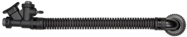 XDEEP Complete inflator with corrugated hose 16