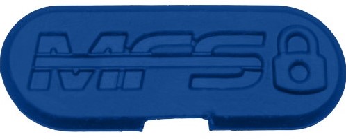 Scubapro Lock Plate Set, Mfs, Blu