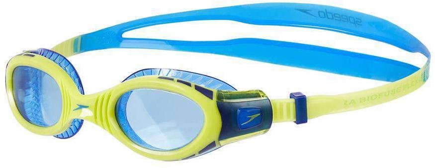 Asser balans Smederij Speedo Junior Futura Biofuse Flex Blauw Zwembril bij sublub