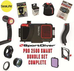 Sealife SportDiver Pro 2500 Smart Bundle Set Complete