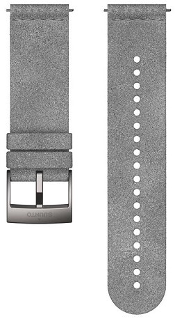 Suunto 24Mm Urban 5 Micrfiber Strap Gray/Steel M