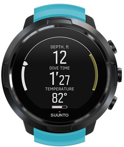 Suunto D5 Aqua Blue Duikcomputer