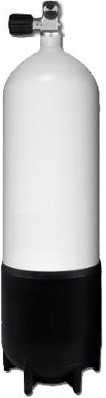 Steel Dive Tank 10 Litre Single 232Bar