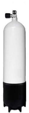 Stalen Duikfles 12 Liter Lang Enkel 300Bar