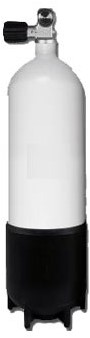 Stalen Duikfles 5 Liter Enkel 232 Bar