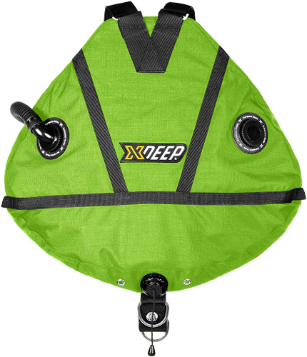 Xdeep Stealth 2.0 Sidemount Wing Tec D (8*1,5 Kg.) LIME