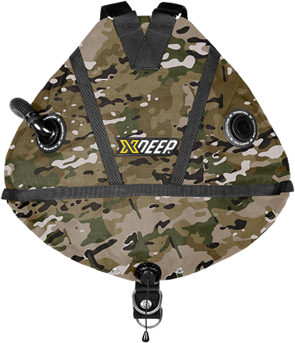 Xdeep Stealth 2.0 Sidemount Wing Rec M Loodpocket MULTICAM