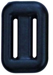 Loodblok 0,5 Kg Gecoat Zwart Sublest (10) LOODSBBK0,5