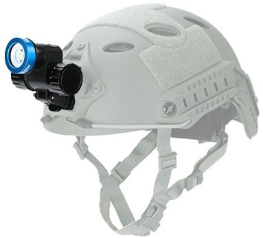 BigBlue Helmet Head Light Mount (for HL BigBlue light)