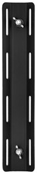 Tecline Aluminium Single Tank Adapter Zwart + Schroeven (270g)