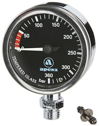 Apeks Tech Manometer Zonder Slang