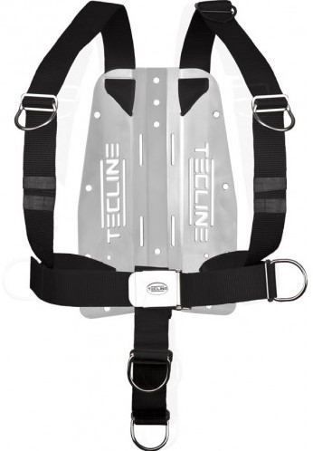 Tecline DIR Harnas Met Standaard Webbing + 3mm Aluminium Backplate