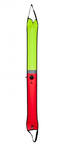 Tecline Semi-Gesloten Boei Dual-Color 20/166 Cm , Opr Valve - Orange/Yellow