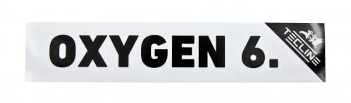 Tecline Sticker Oxygen 6 - 30x9cm