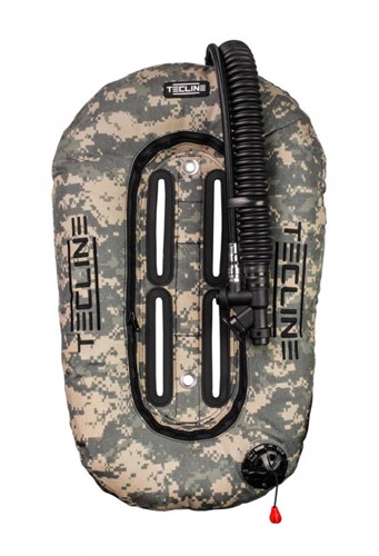Tecline Donut 15 Camo (15kg/33lbs) for mono tank, built in mono adaptor