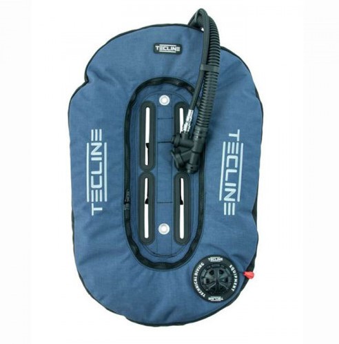 Tecline Donut 13 Neon Blue (13kg/29lbs) for mono tank, built in mono adaptor