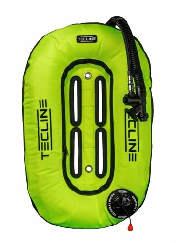 Tecline Donut 13 Neon Yellow (13kg/29lbs) for mono tank, built in mono adaptor