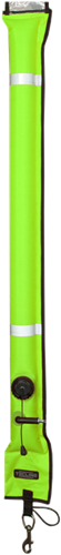 Tecline Boei 11 / 117cm Met Orale Inflator, Ontluchtingsventiel en Stalen Bolt Snap Geel