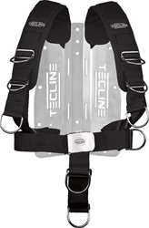 Tecline Comfort Harnas Met Soft webbing E" + 3mm Stalen Backplate Midi"
