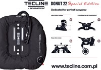 Tecline Donut 22 Special Edition / Comfort Harnas Twin Tank Wing + Loodzakken (Rood)-2