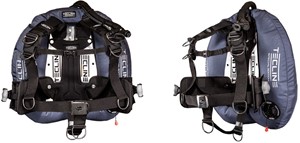 Tecline Donut 22 Special Edition / Comfort Harnas Twin Tank Wing + Loodzakken (Blauw)