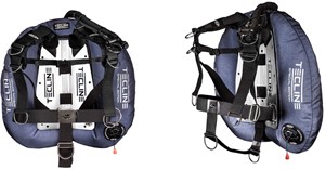 Tecline Donut 22 Special Edition / Comfort Harnas Twin Tank Wing (Blauw)