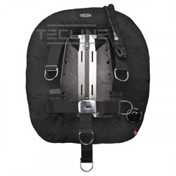 Tecline Donut 22 / DIR Harnas Twin Tank Wing (Zwart)
