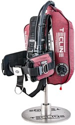Tecline Peanut 16 Professional / Comfort Harnas Single Tank Wing (Rood)