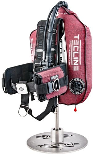 Tecline Peanut 16 Professional / Comfort Harnas Single Tank Wing (Rood)