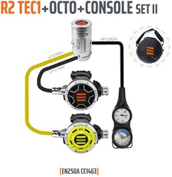 Tecline R2 / Tec1 Automatenset II (Met Manometer En Dieptemeter)