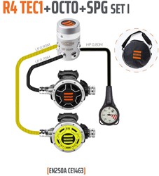 Tecline R4 / Tec1 Automatenset I (Met Enkele Manometer)