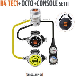 Tecline R4 / Tec1 Automatenset II (Met Manometer En Dieptemeter)