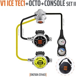 Tecline V1 Ice / Tec1 Automatenset II (Met Manometer En Dieptemeter)