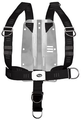 Tecline Harness Tecline DIR soft webbing E" - incl. 3mm SS backplate MIDI"