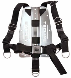 Tecline QR Harnas Met Standaard Webbing + 3mm Stalen Backplate