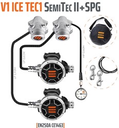 Tecline V1 Ice / Tec1 SemiTec II Automatenset Met Manometer